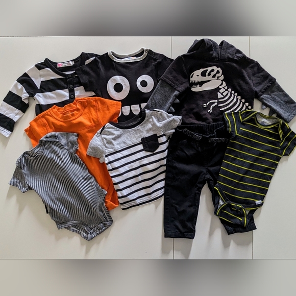 Halloween Bundle - "Halloween Jack" - Size 3-6M - Picture 1 of 11